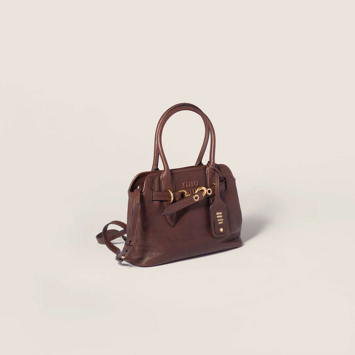 Borsa Aventure media in nappa radica