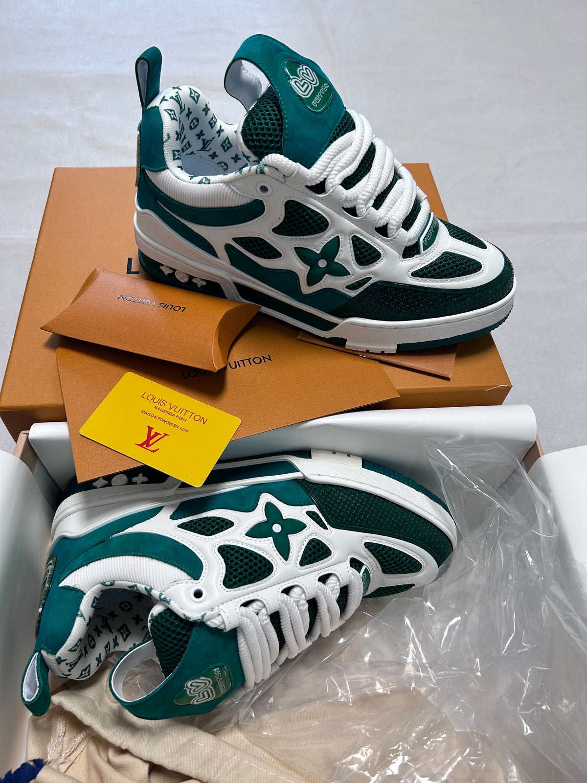 Sneakers LV Skate Verde