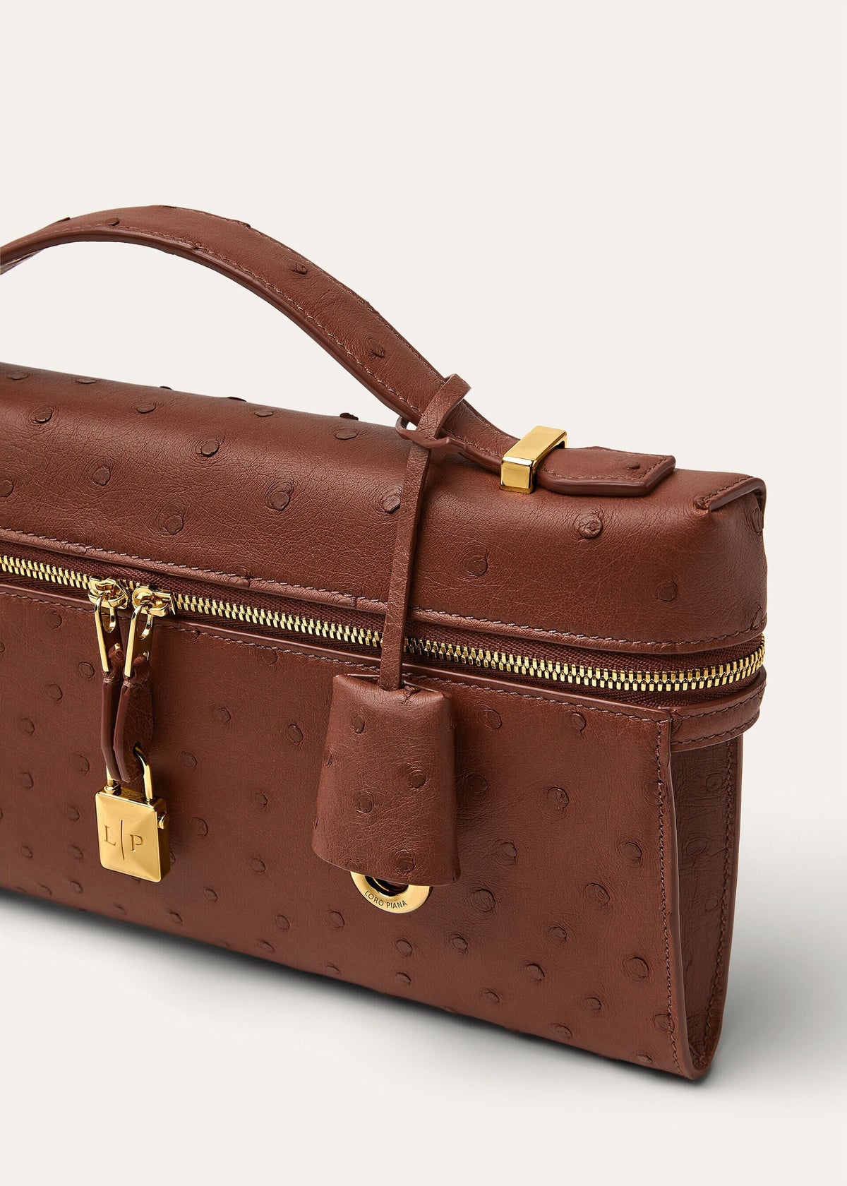 Extra Clutch L29 Burnt Tan /Sun Gold a pois