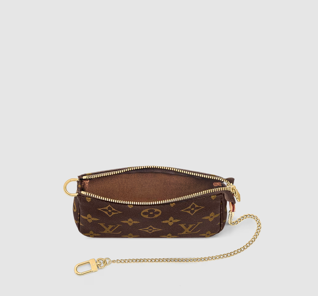 Mini pochette Accessoires in Tela Monogram