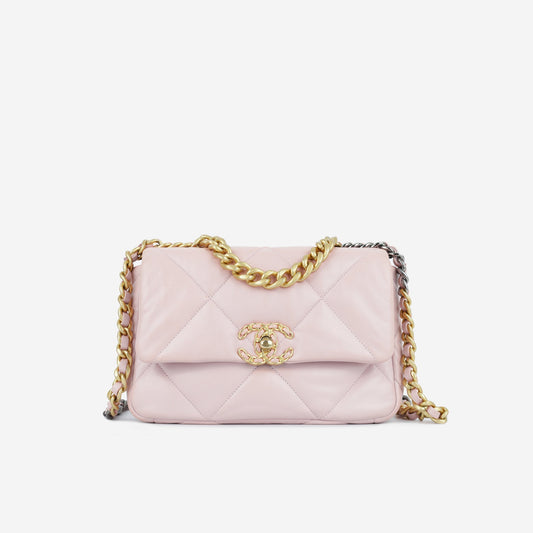 Borsa 19 Flap Small Rosa confetto