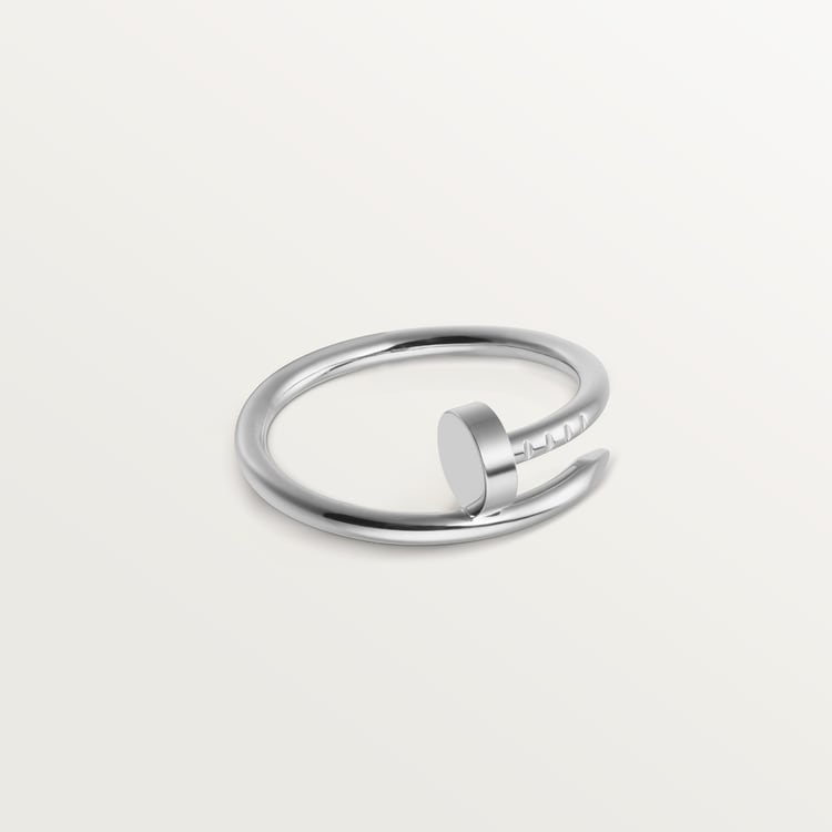 Anello Juste un Clou color oro bianco