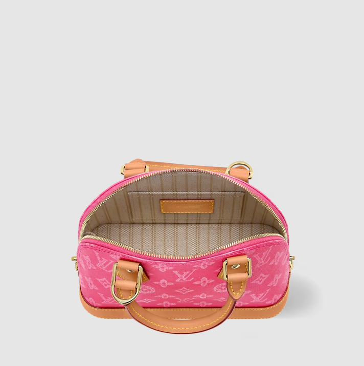 Alma BB Rosa Ruban Monogram