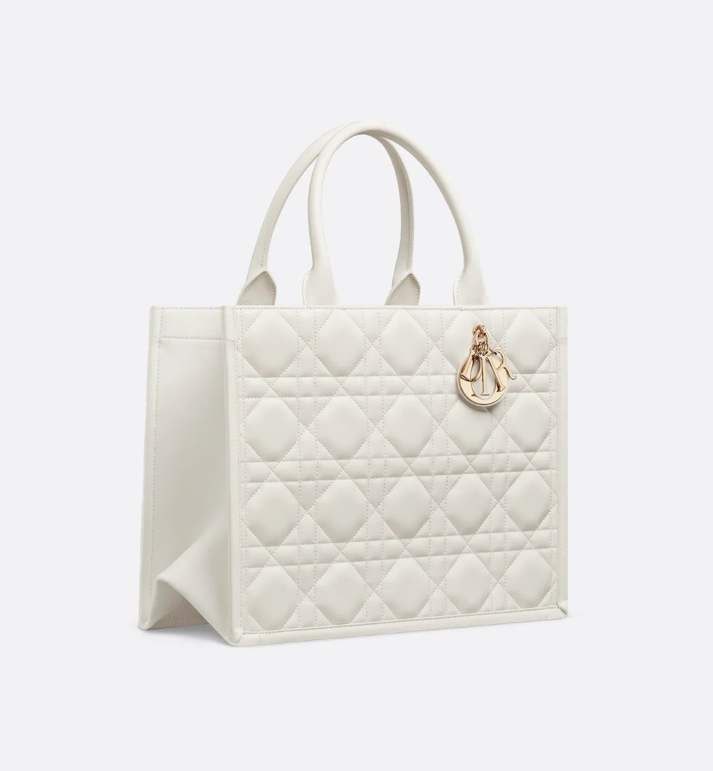 Borsa media Book Tote Bianca
