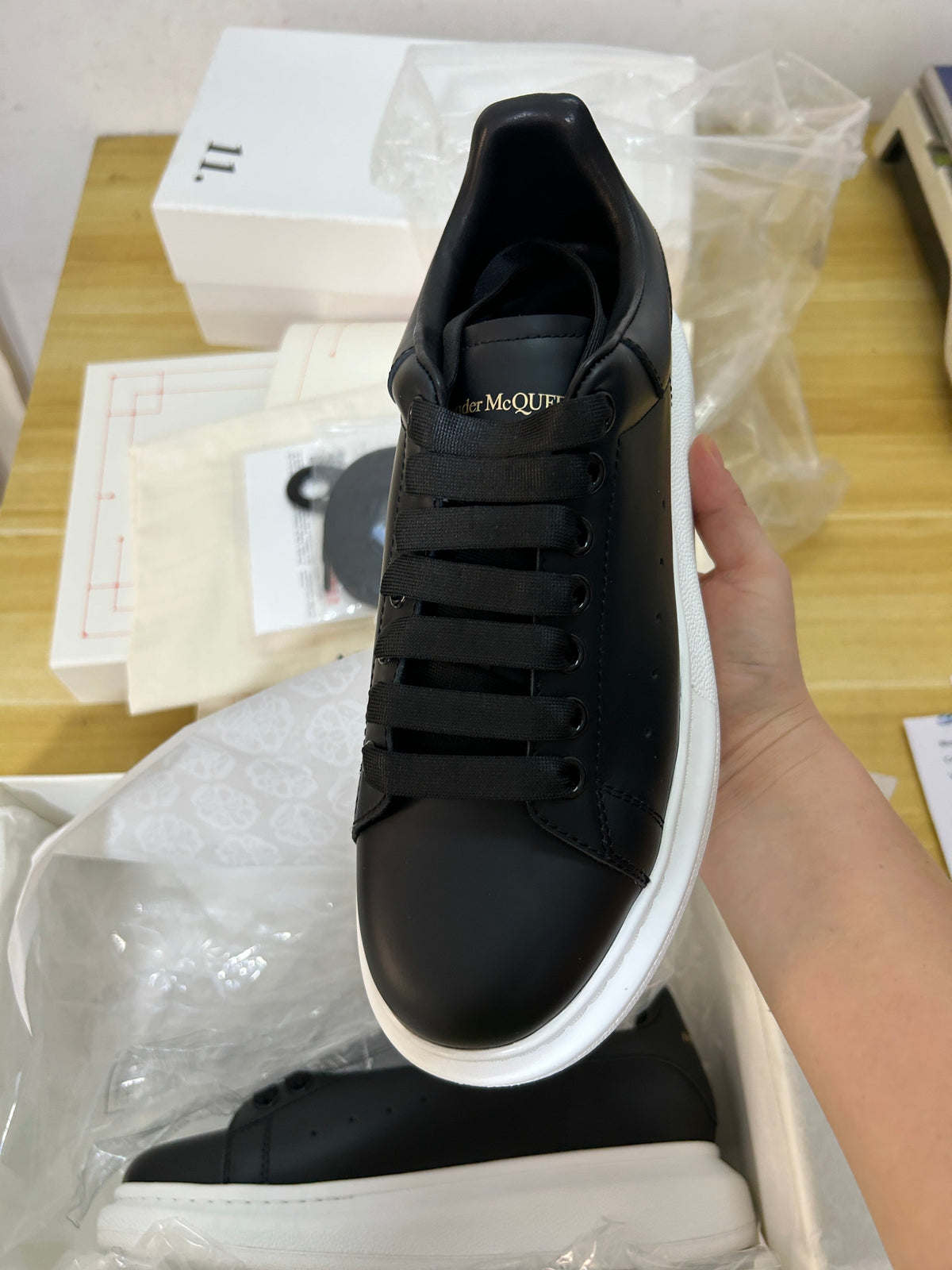 Alexander Mcqueen Nera/Bianca