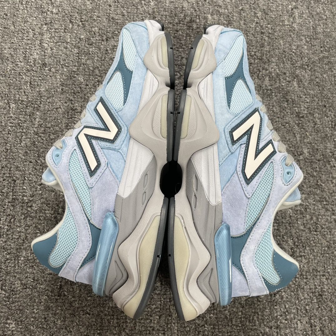 NB 9060 chrome blue
