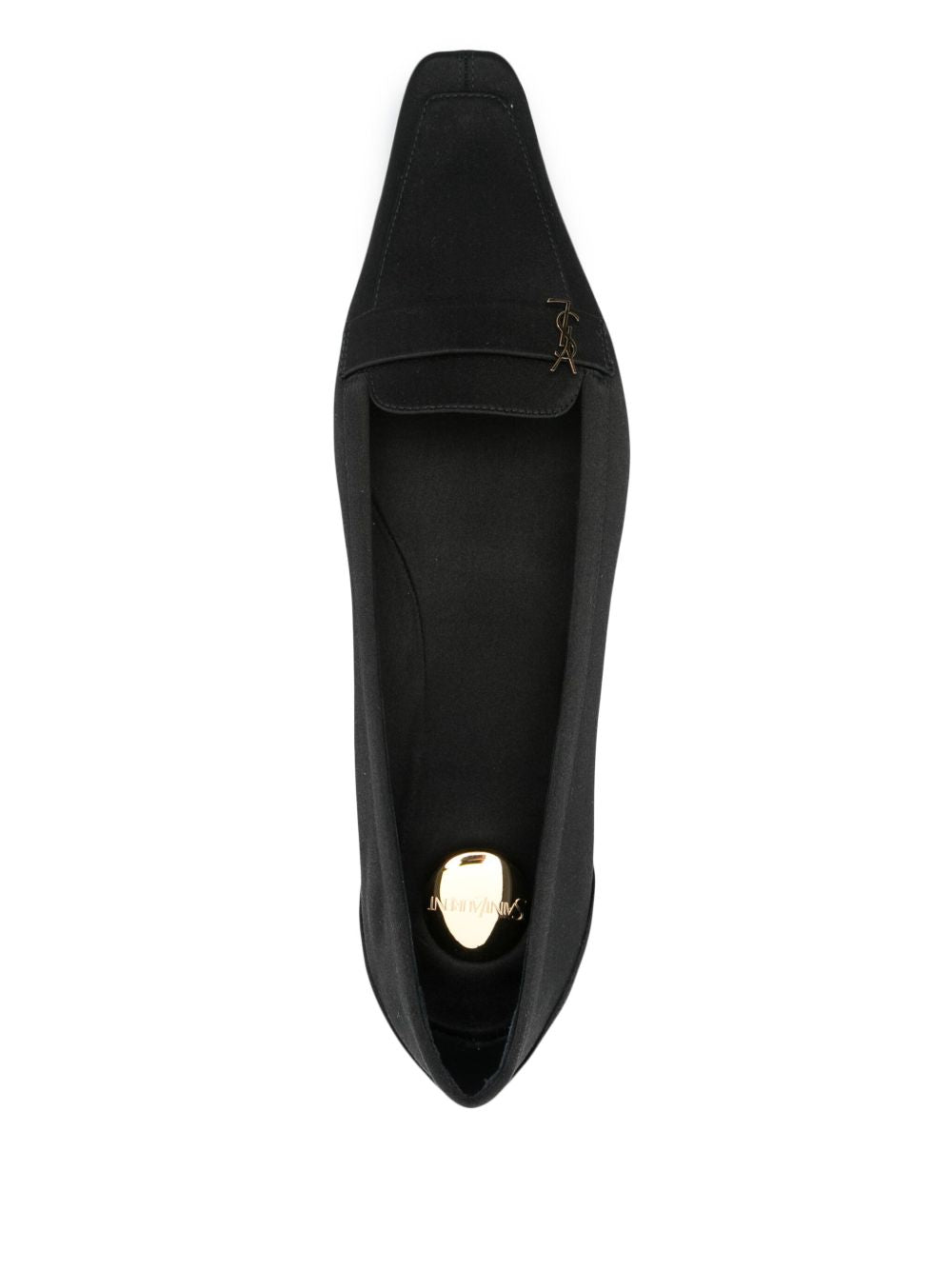 Ballerine Poppy in pelle di vitello nera