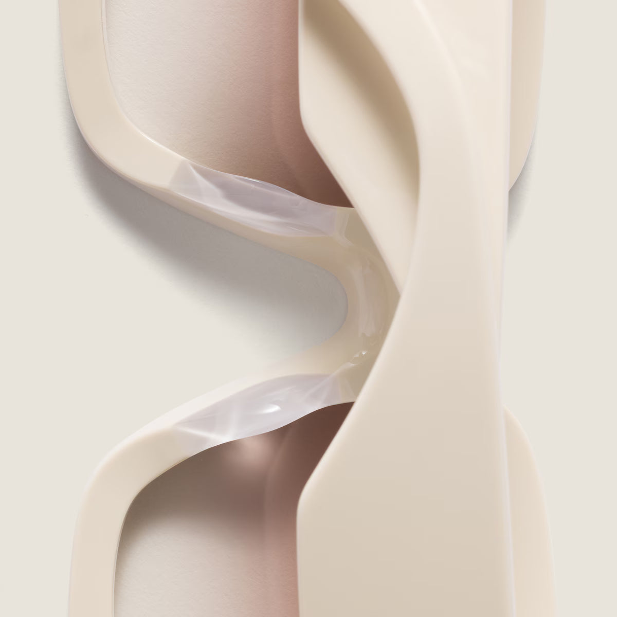 Occhiali da sole Miu Glimpse Cornice bianco latte Lenti caffè sfumate argento