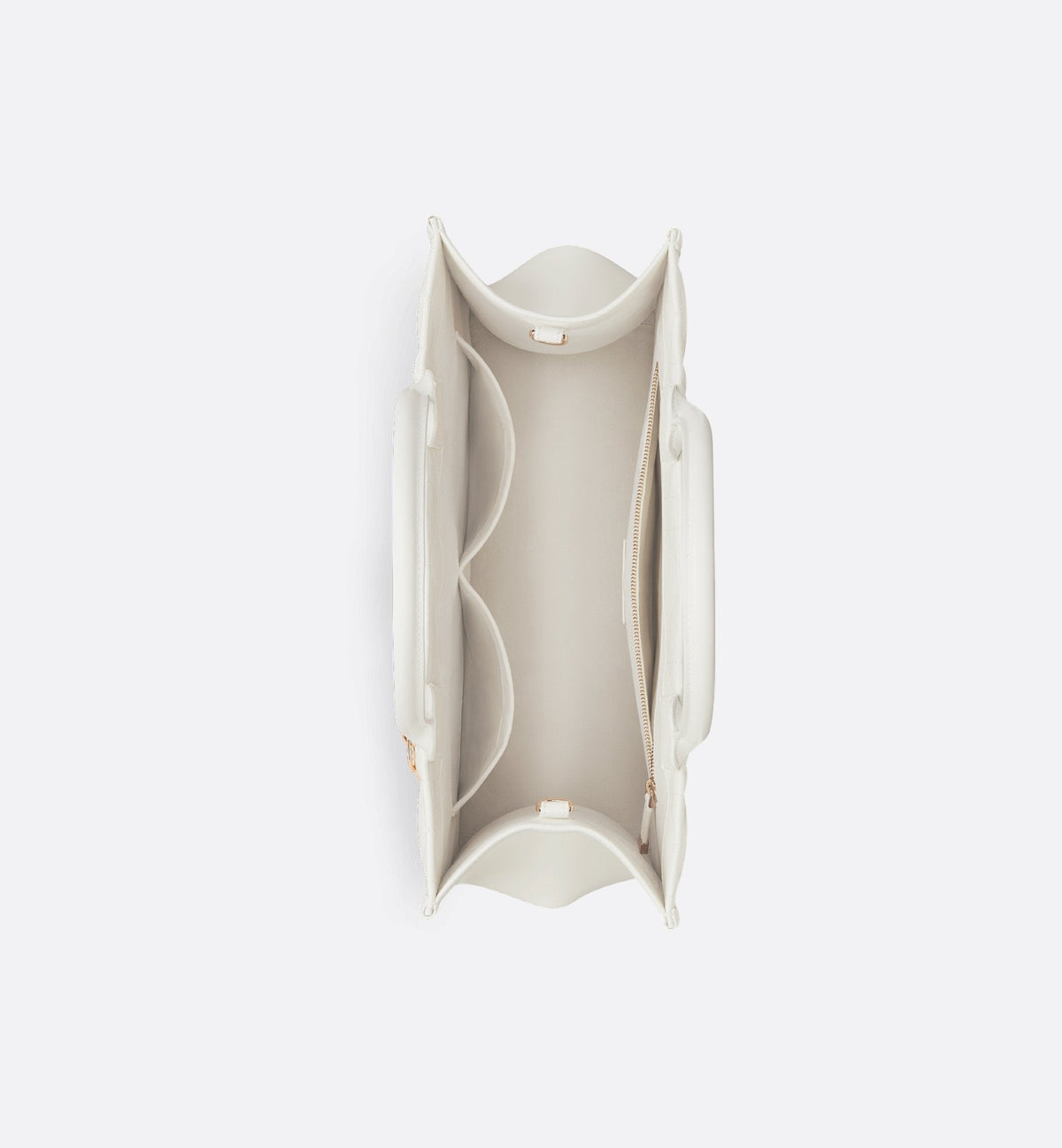Borsa media Book Tote Bianca