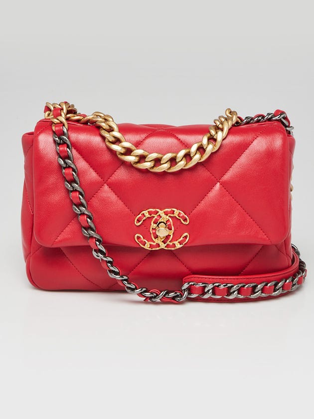 Borsa 19 Flap Small Rosso