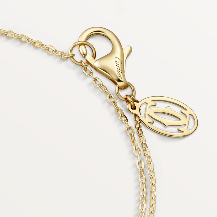 Bracciale Trinity su catena in color oro
