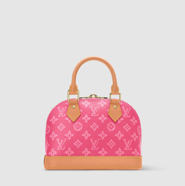 Alma BB Rosa Ruban Monogram