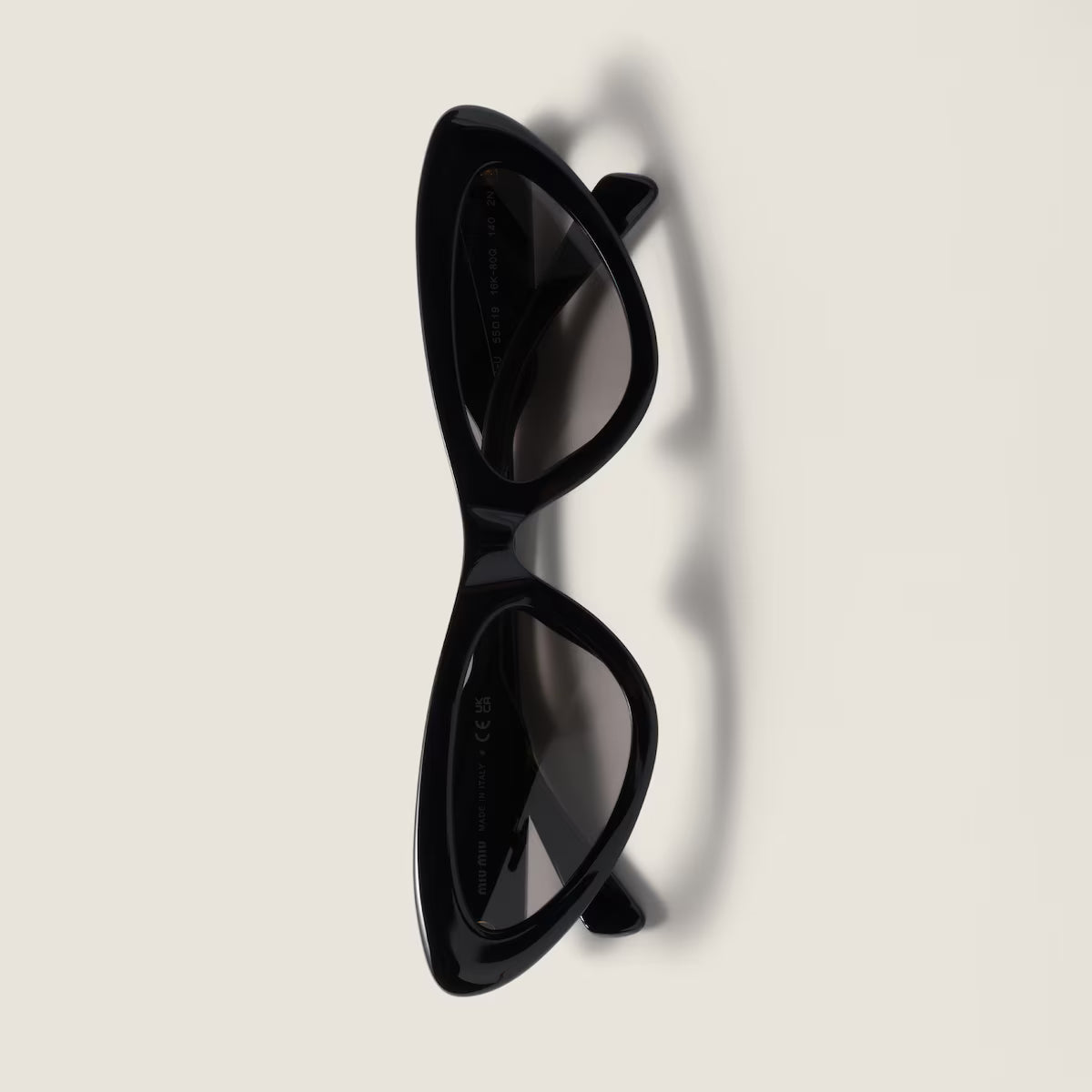 Occhiali da sole cat eye Lenti Color Grigio