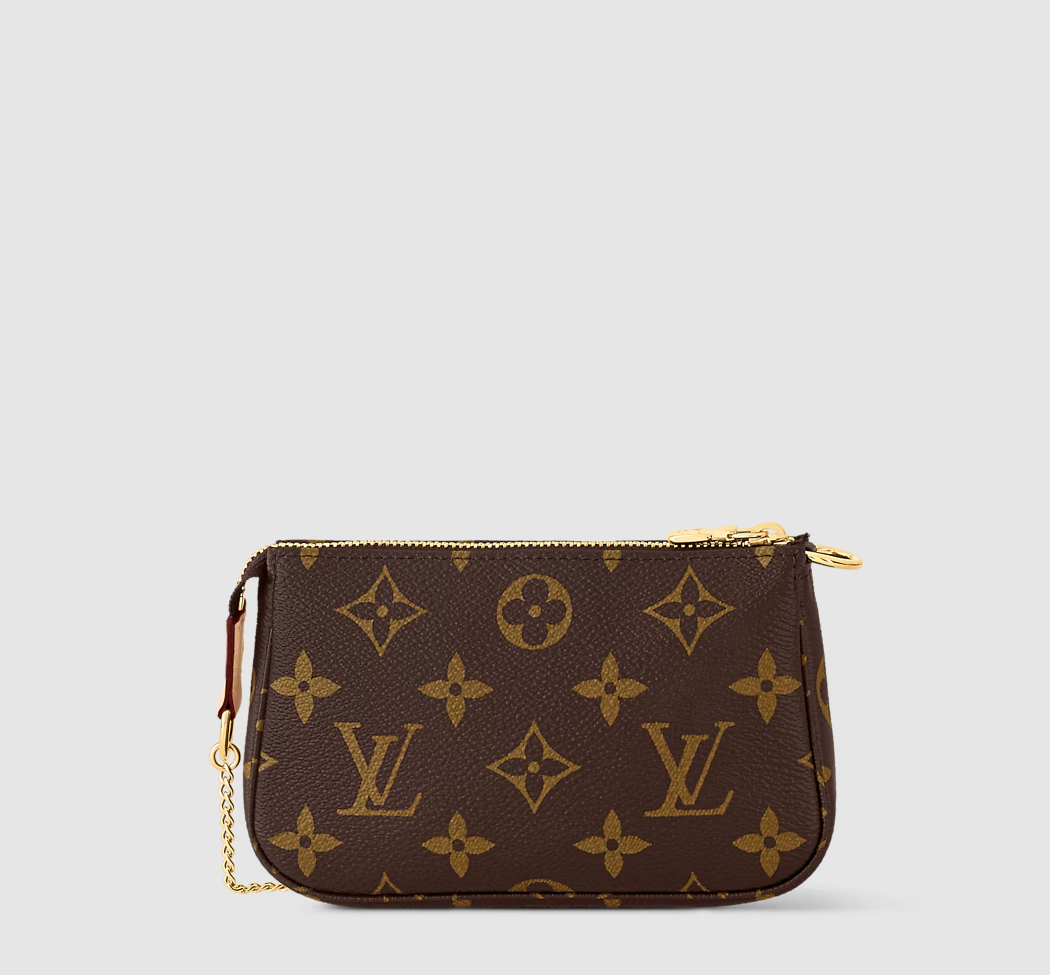 Mini pochette Accessoires in Tela Monogram