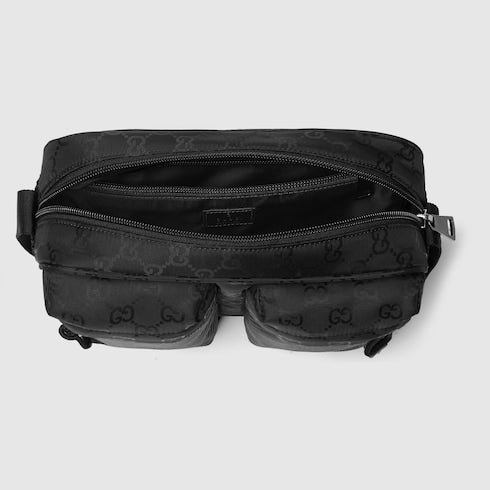 Borsa a tracolla Nexus misura piccola nylon nero