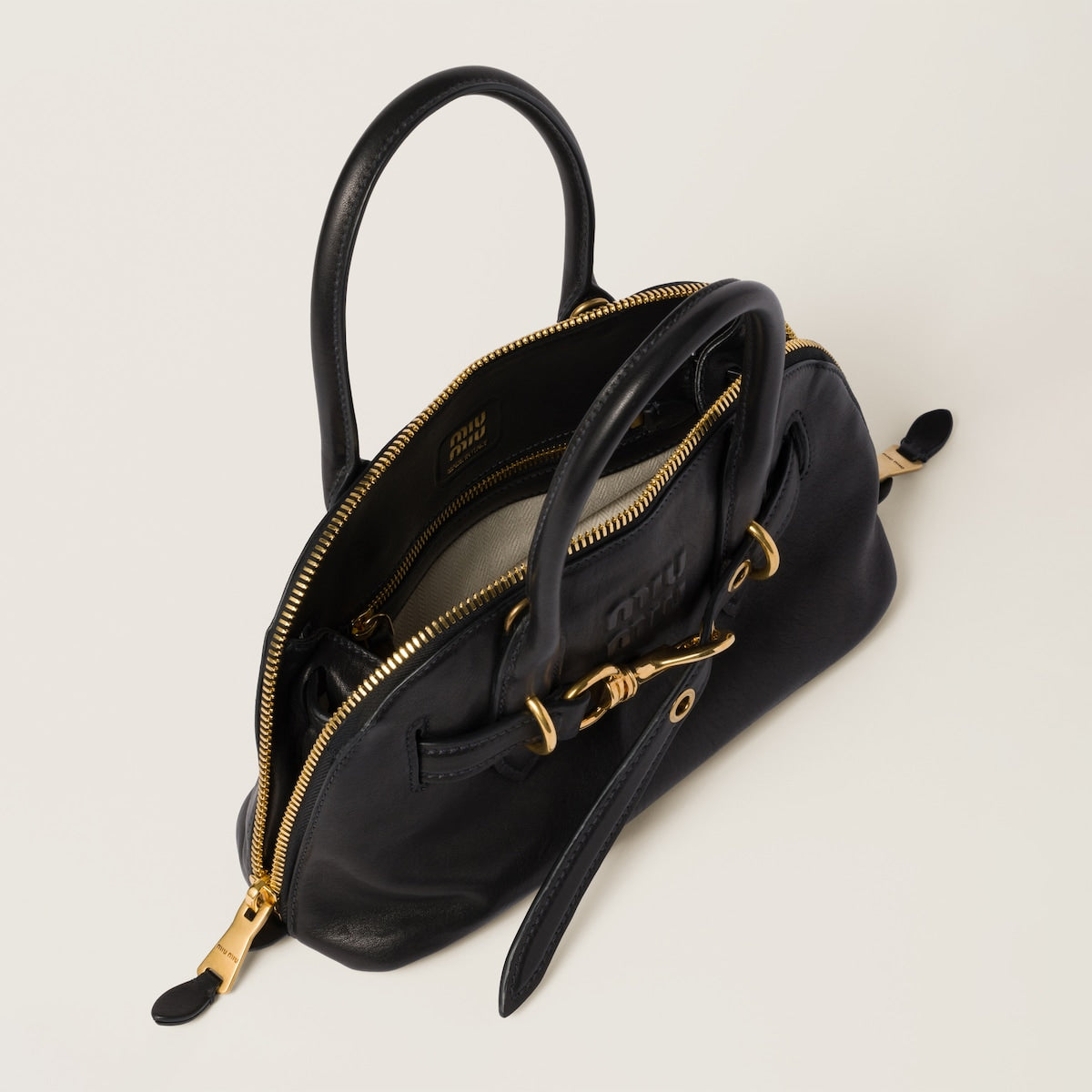 Borsa Aventure piccola in nappa nero