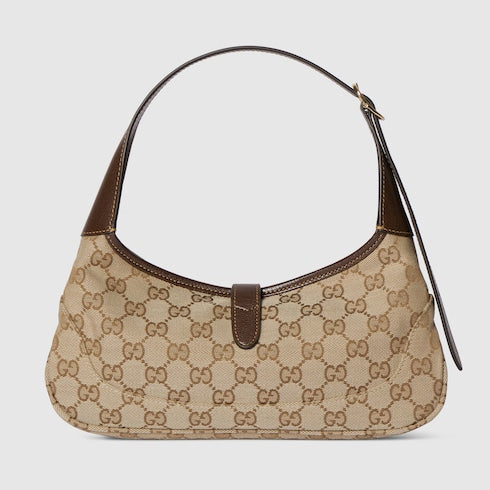 Borsa a spalla Jackie Slim misura media sabia e marrone