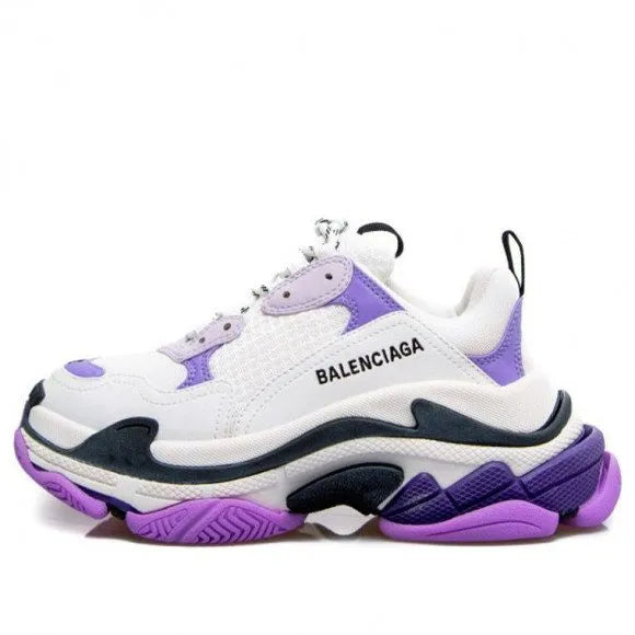 Triple S White Purple