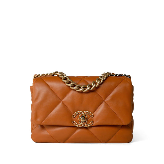 Borsa 19 Flap Small Caramel
