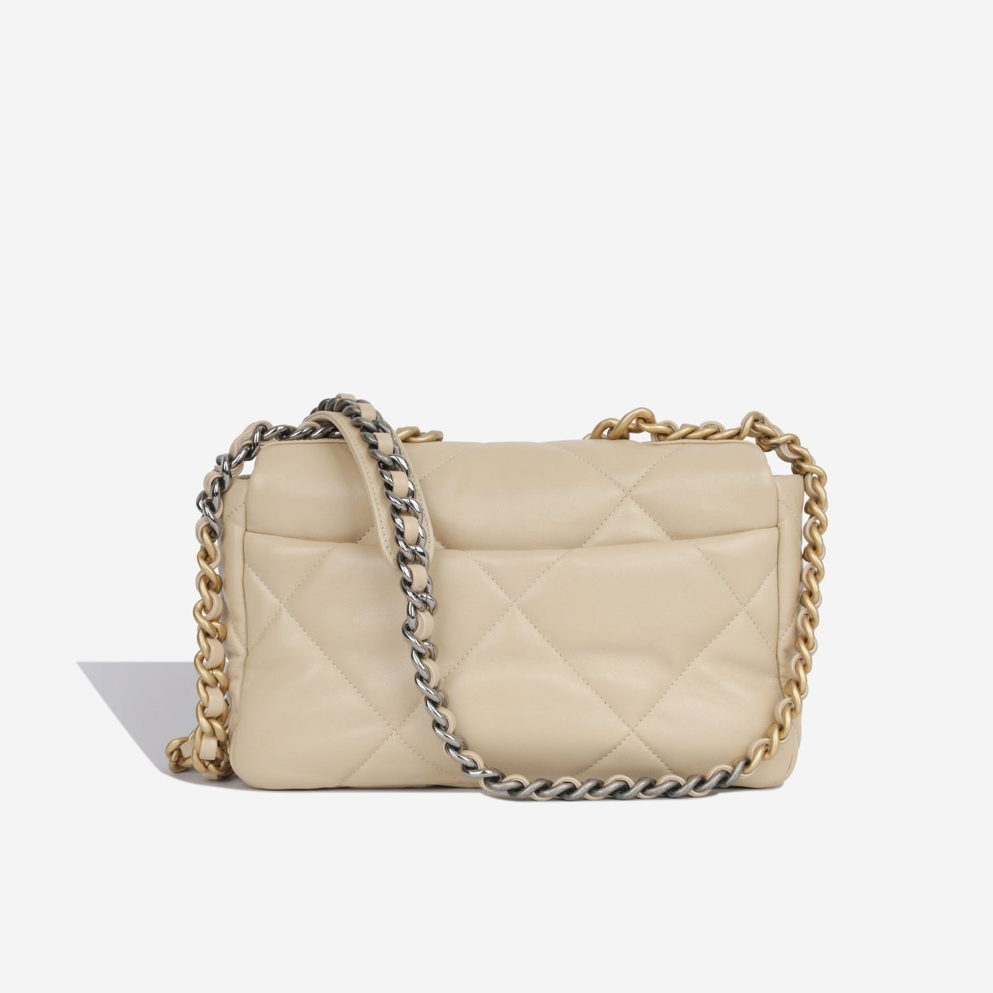 Borsa 19 Flap Small Beige