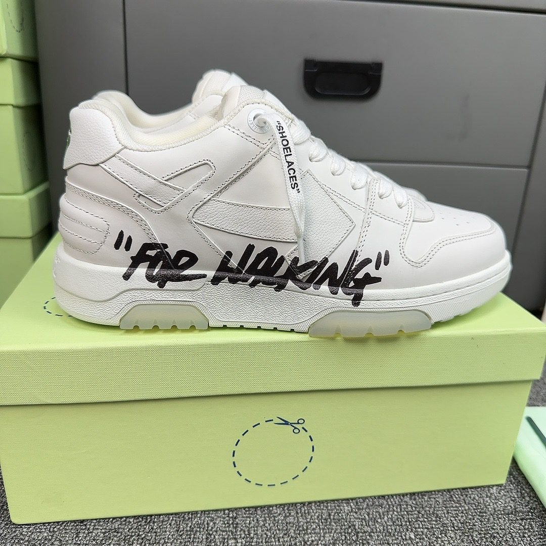 OffxWhite “For walking, Black “SHOELACES”