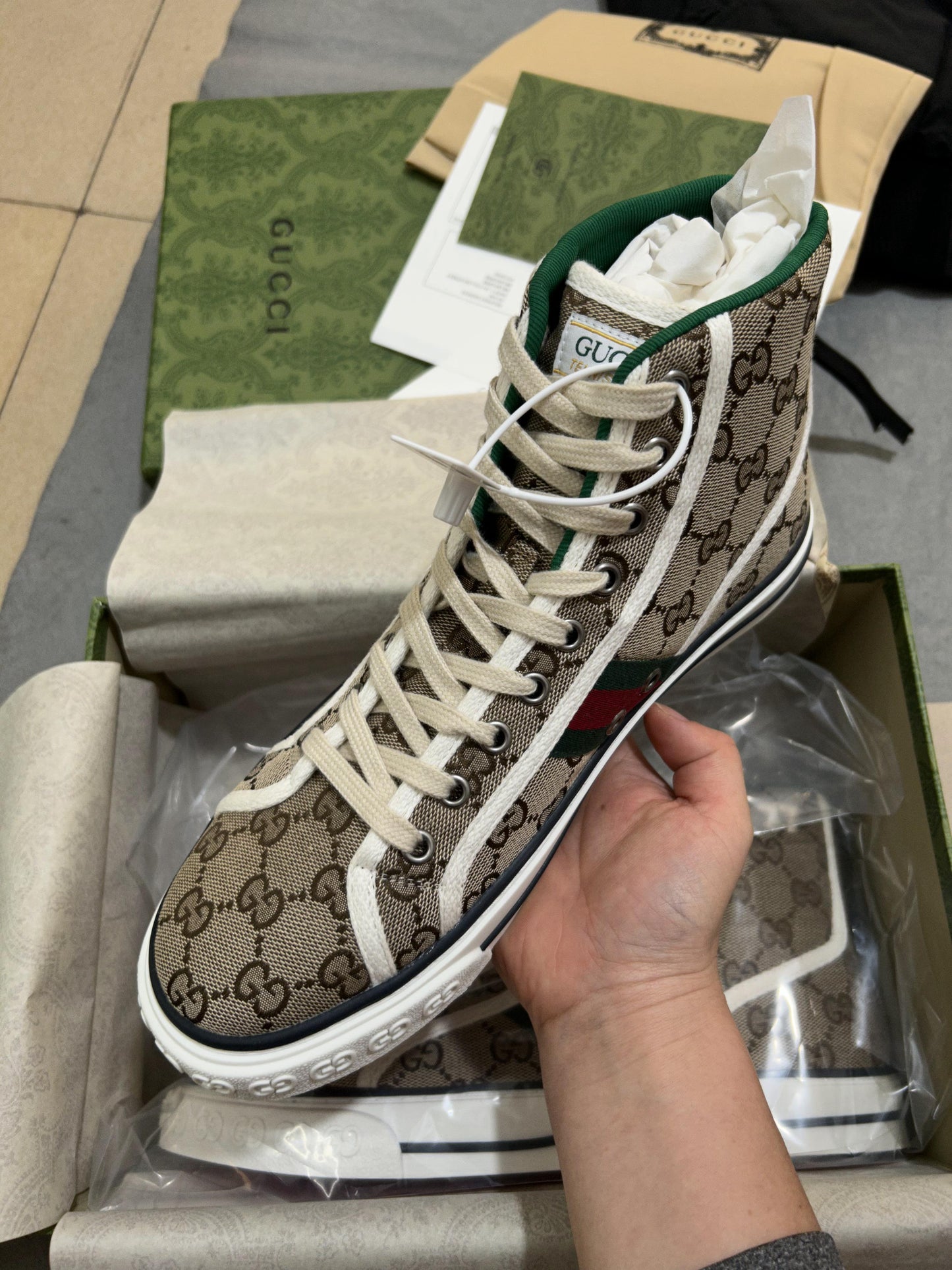 Sneakers Alte Gucci Monogram