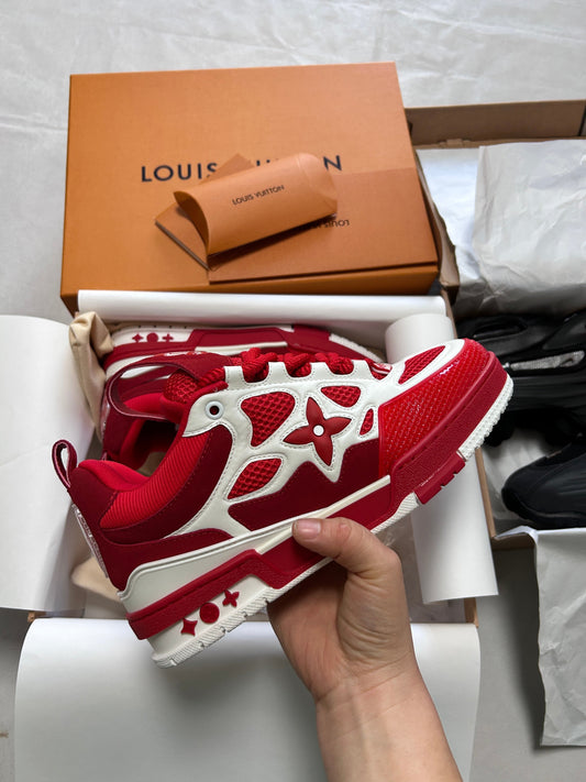 Sneakers LV Skate Rosse