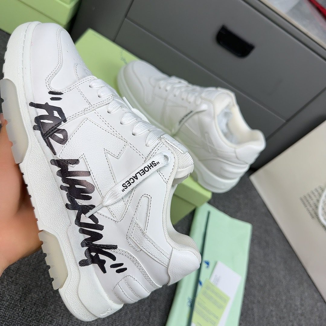 OffxWhite “For walking, Black “SHOELACES”
