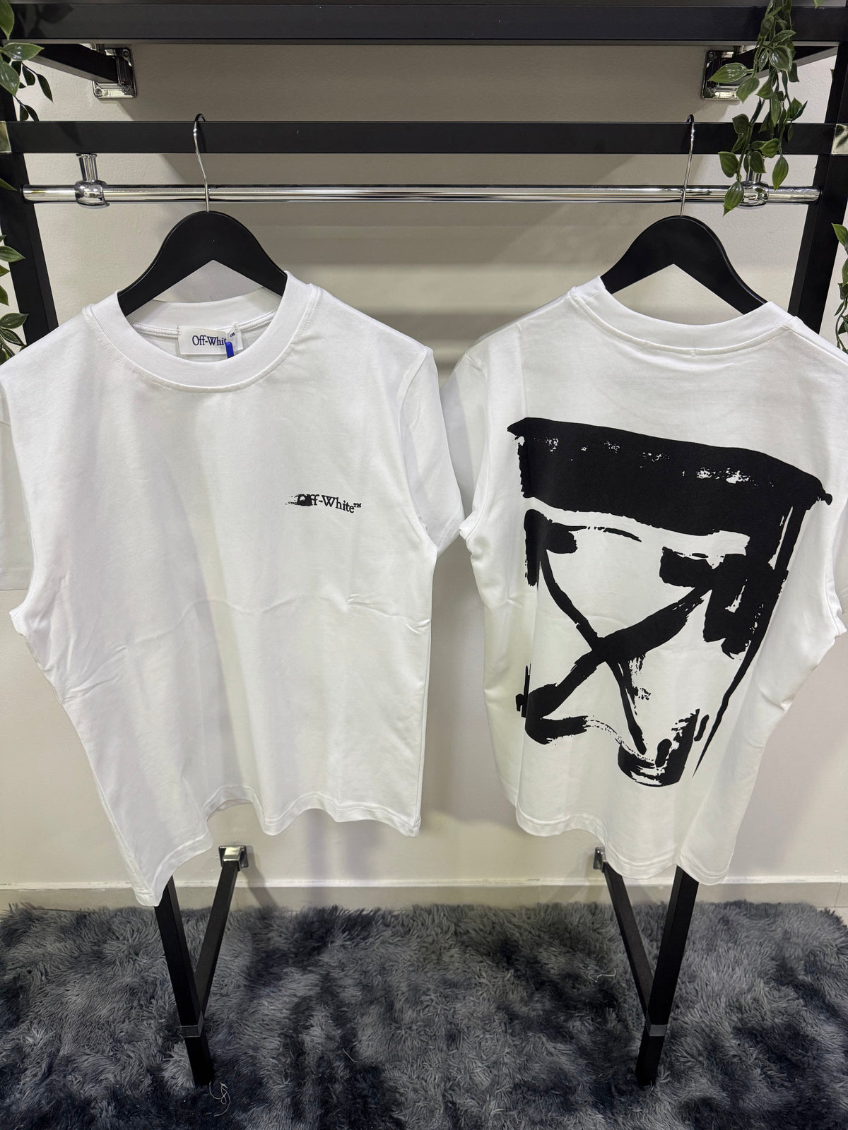 T-shirt OFF-WHITE Logo Print White