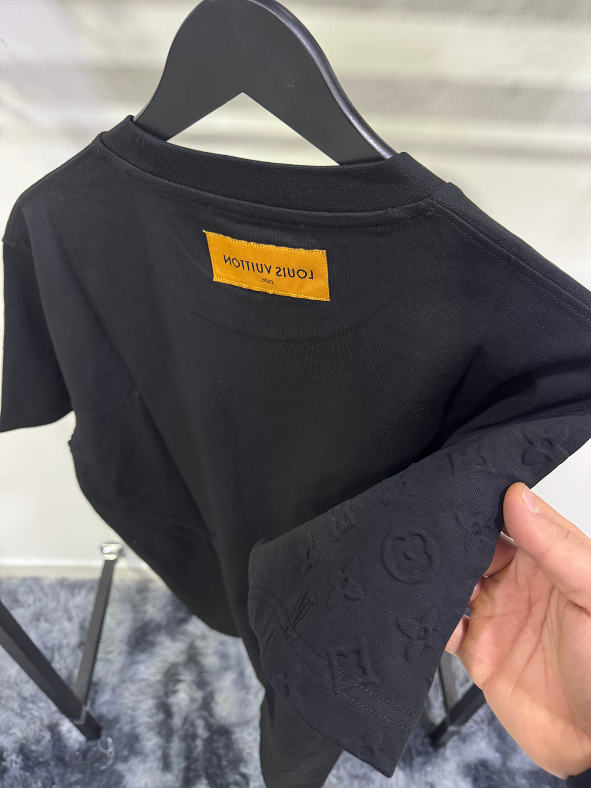 T-shirt LV Manica Monogram
