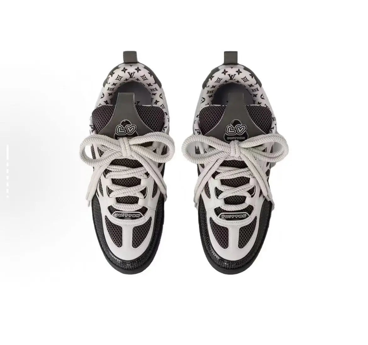 Skate Brown & Whtite