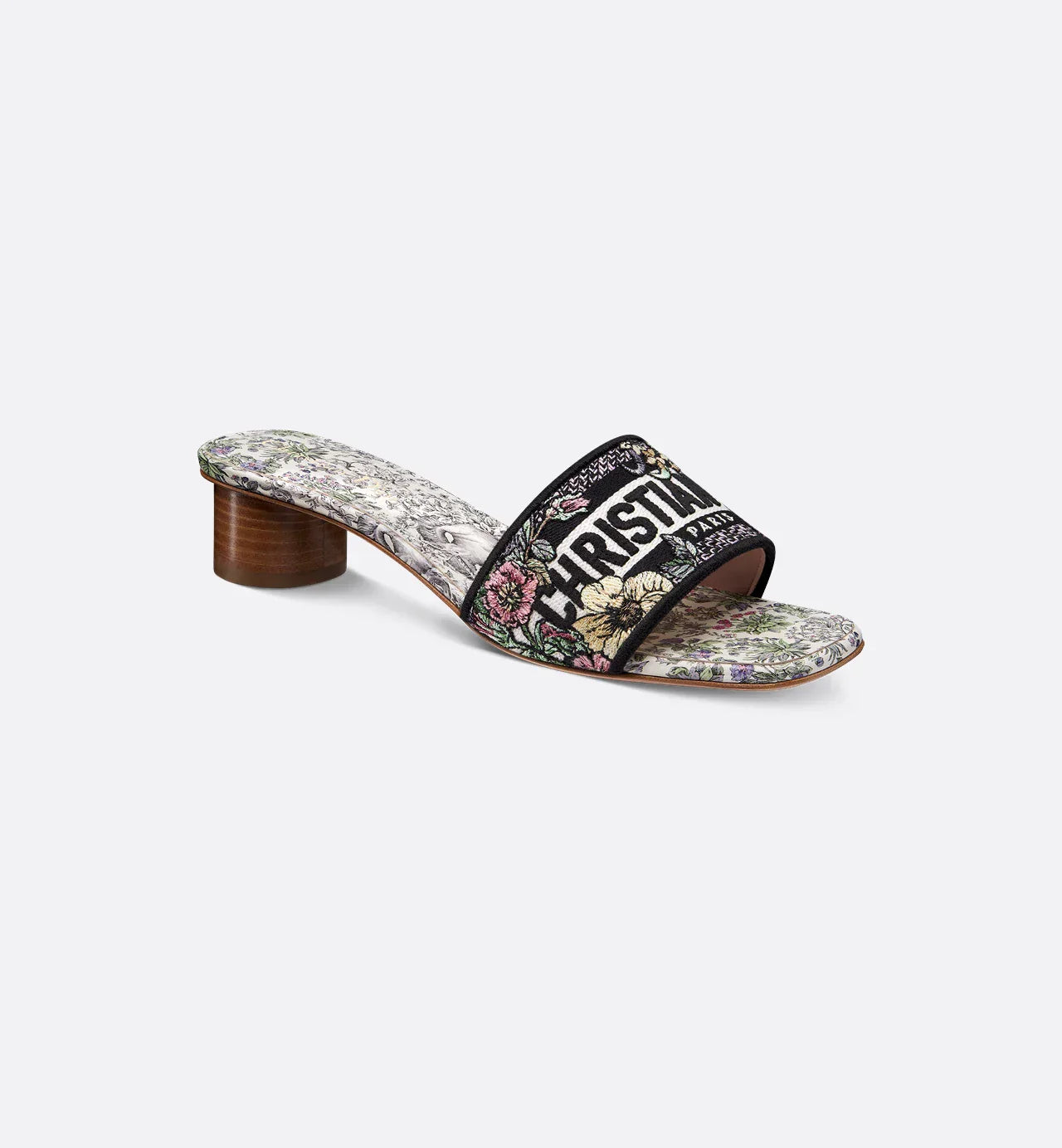 Sandalo con tacco Dway Multicolore
