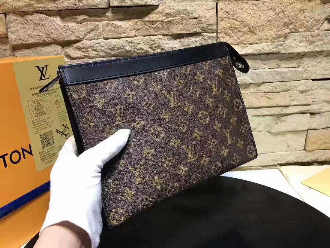 POCHETTE VOYAGE MM Marrone