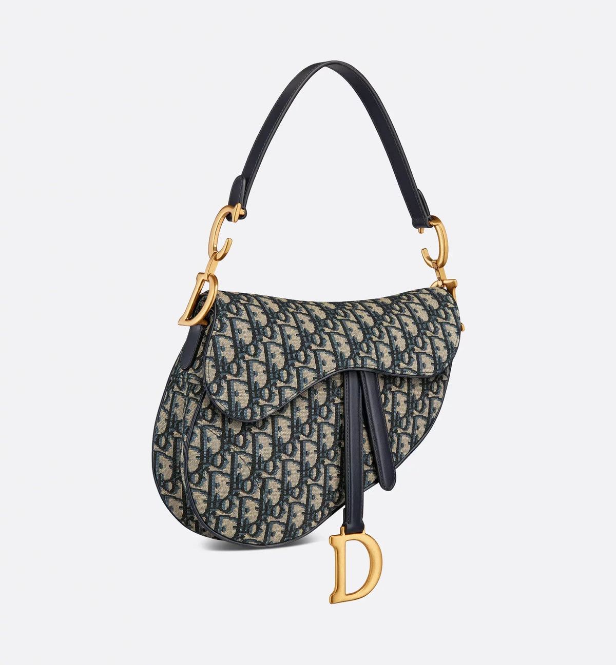Saddle Bag Jacquard Oblique blu