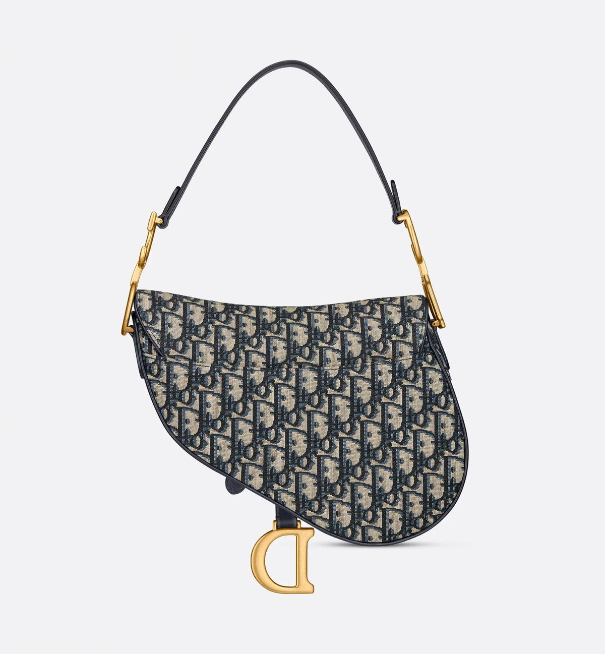 Saddle Bag Jacquard Oblique blu