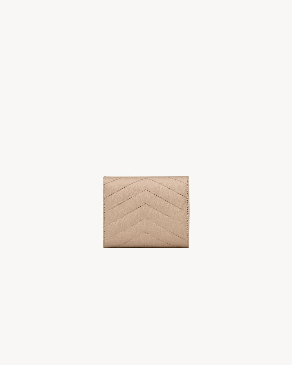 PORTAFOGLIO MULTIPIEGHE CASSANDRE MATELASSÉ BEIGE