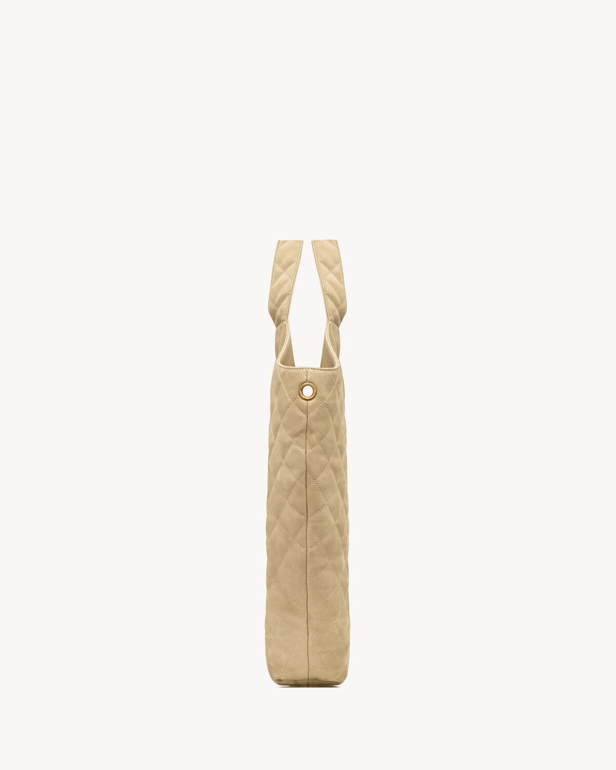 ICARE IN QUILTED NUBUCK SUEDE BEIGE