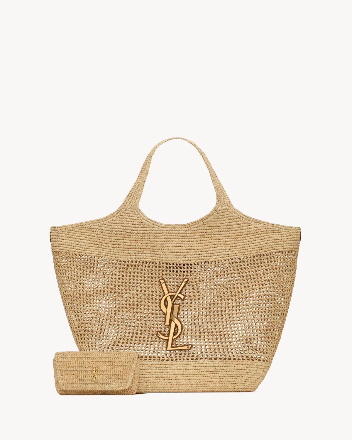 ICARE IN RAFFIA BEIGE