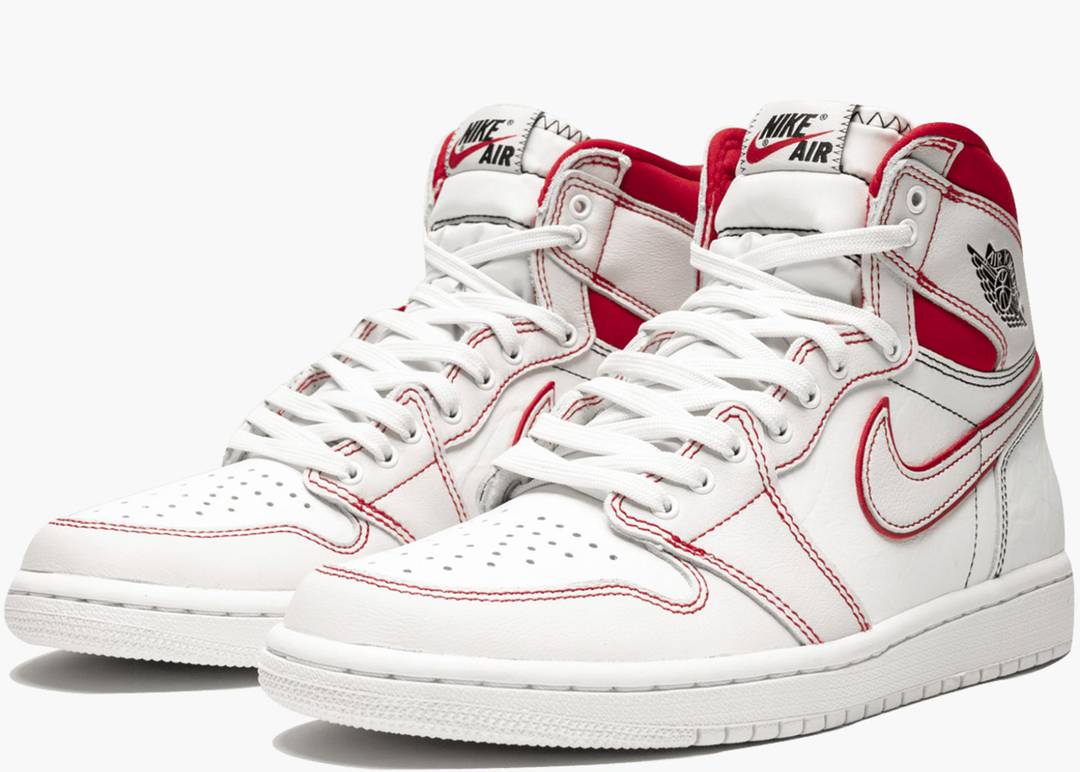 Nike Air Jordan 1 Retro High Phantom Gym Red