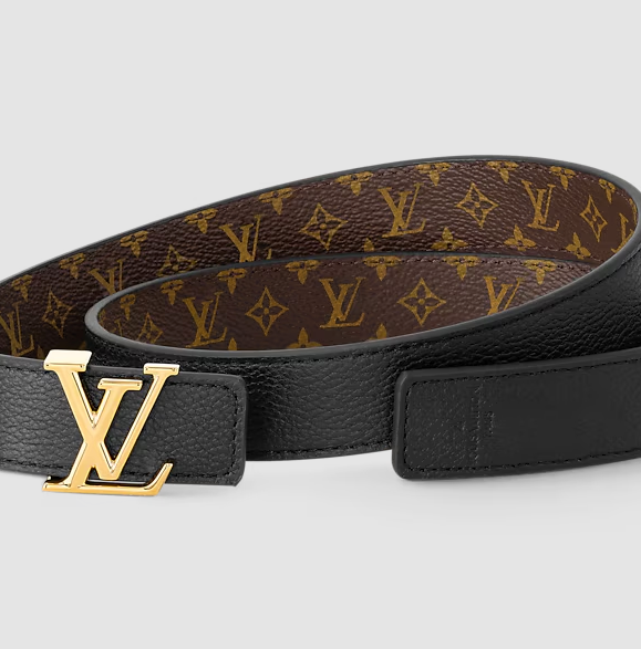 Cintura Iconic 25 mm reversibile Monogram Donna