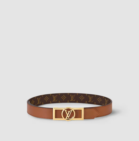 Cintura Dauphine 25 mm reversibile Monogram Donna