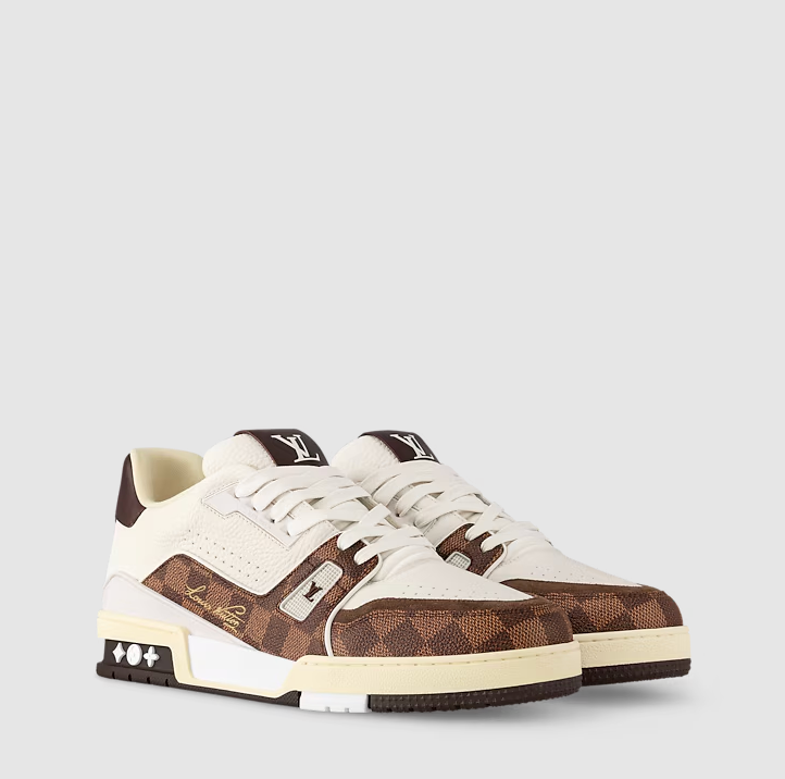 Sneaker Trainer Damier Marrone Moka