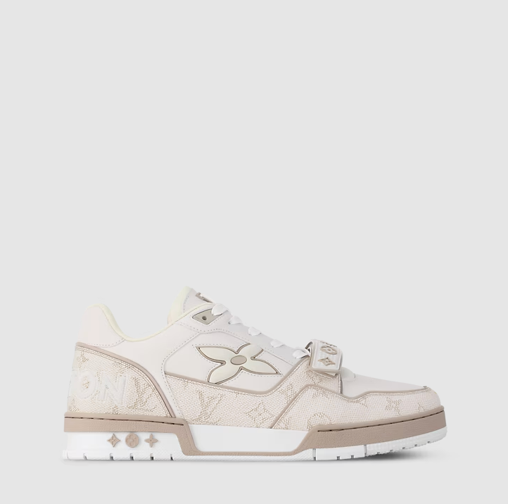 Sneaker Trainer Monogram Beige