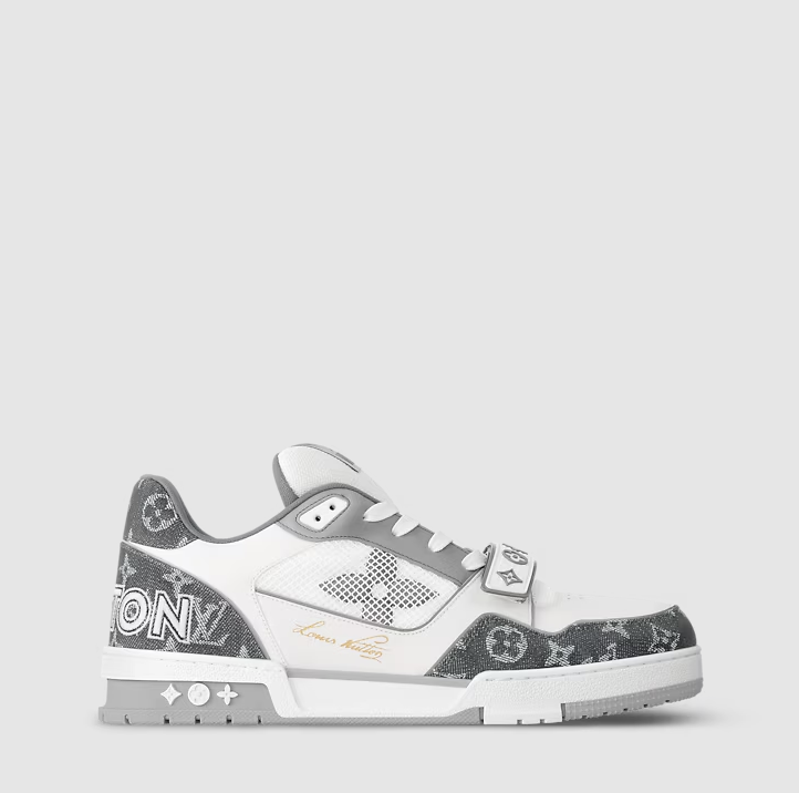 Sneaker Trainer Monogram Grigio