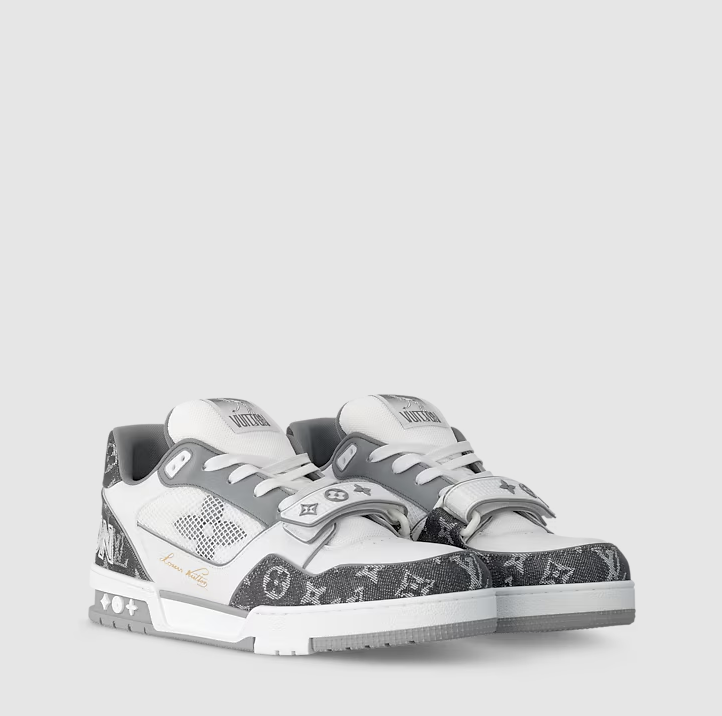 Sneaker Trainer Monogram Grigio