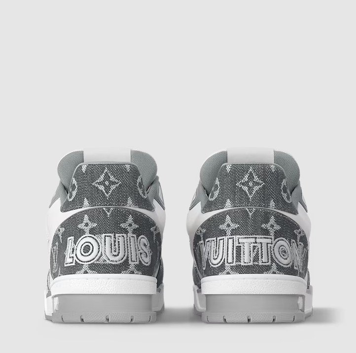 Sneaker Trainer Monogram Grigio