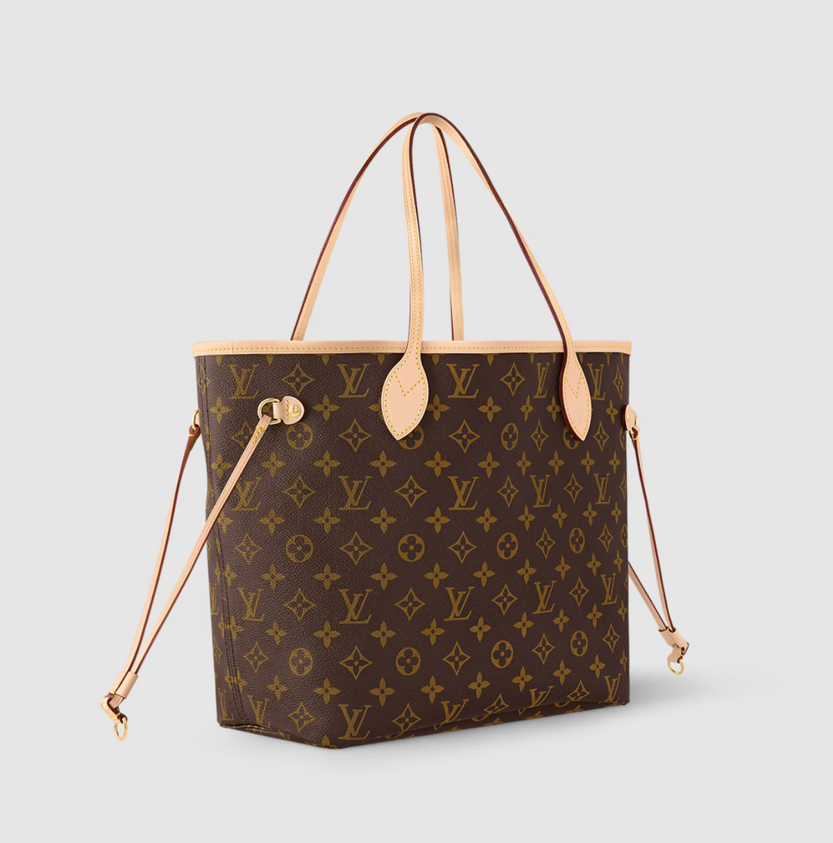 LV NEVERFULL MM MONOGRAM BEIGE