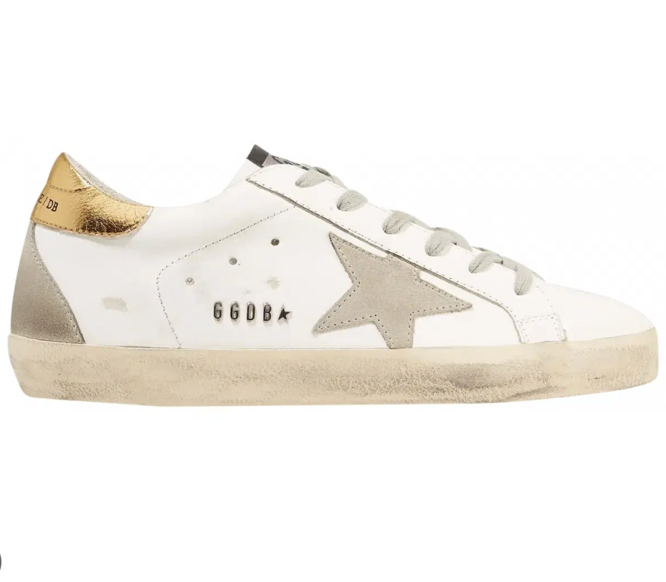 Golden Goose Super-Star White/Gold