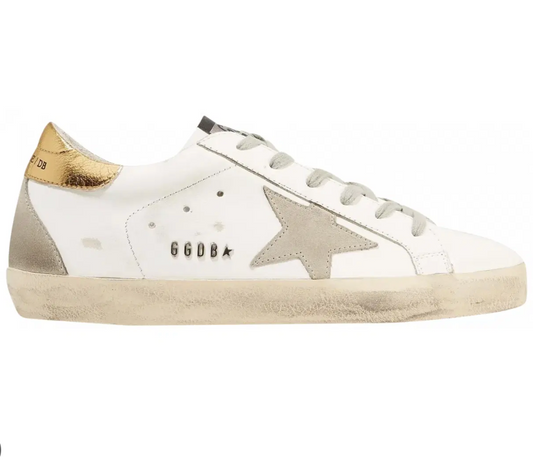 Golden Goose Super-Star White/Gold