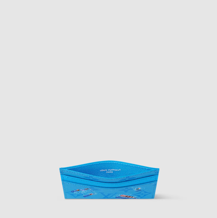 Doppio Portacarte di credito Blue lagon
